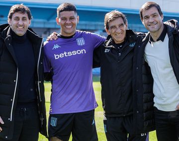 No Rojo: el detalle inédito que tendrá la camiseta de Marcos en Racing