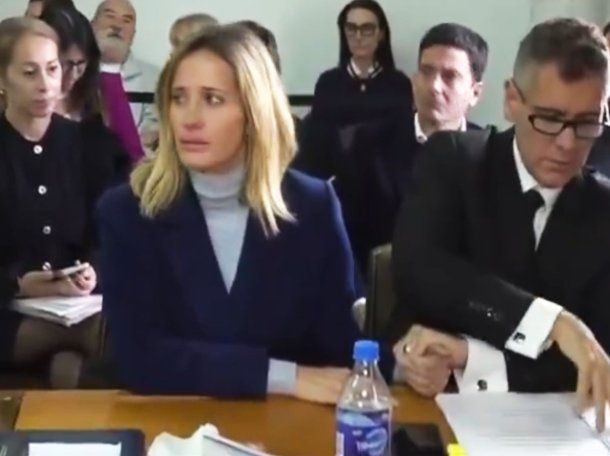 Julieta Prandi se descompensó durante el juicio contra Claudio Contardi por abuso