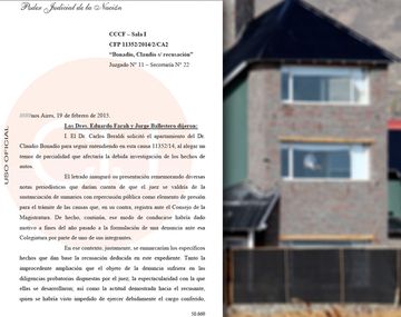 Rechazan la recusación de Bonadio