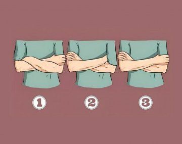 Cómo cruzás los brazos revela tu nivel de inteligencia