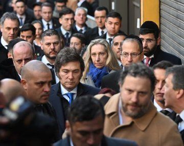 EN VIVO Milei participa del acto por el atentado a la AMIA en medio de un fuerte operativo de seguridad