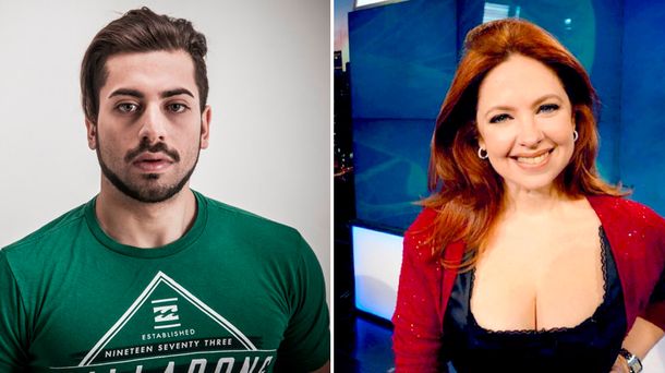 El bebé de Andrea del Boca en Celeste siempre Celeste