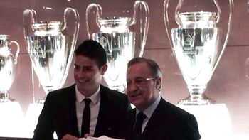 es oficial: james rodriguez es jugador del real madrid es oficial: james rodriguez es jugador del real madrid