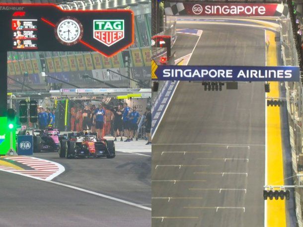 La Fórmula 1 reconoció un error humano en la clasificación de la Sprint de Singapur: qué pasó