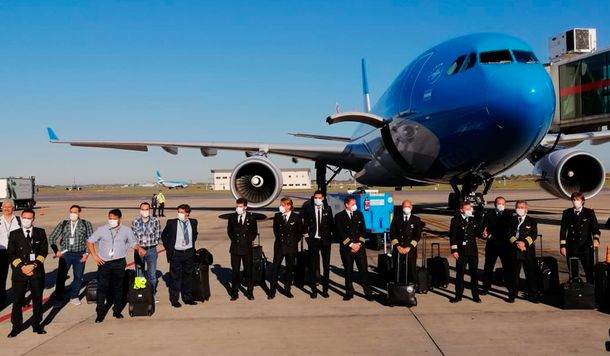 Foto: @Aerolineas_AR