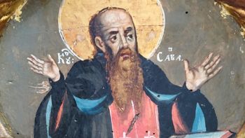 San Sabas fue reconocido cpmo jefe de todos los monjes de Tierra Santa. San Sabas fue reconocido cpmo jefe de todos los monjes de Tierra Santa.