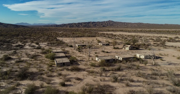Las bellezas del lugar considerado como el pueblo fantasma de la Ruta 40