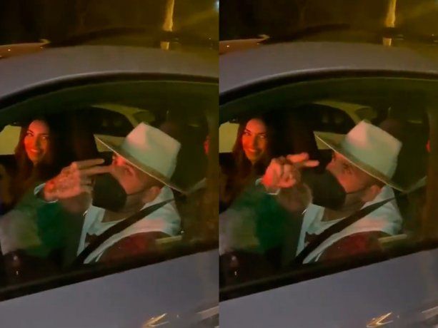 La reacción de Dani Alves luego de que le piropearan la novia