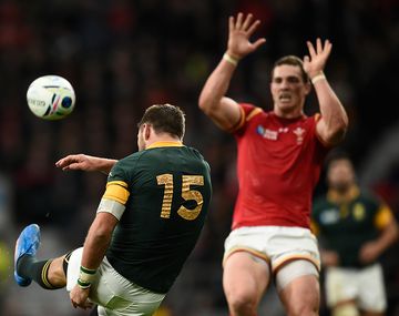 Los Springboks derrotaron a Gales y son semifinalistas
