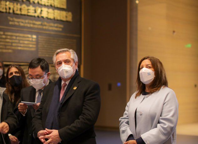 Alberto Fernández visitó la Ciudad Prohibida en China