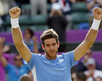 Del Potro le ganó al japonés Nishikori y se metió en semifinal