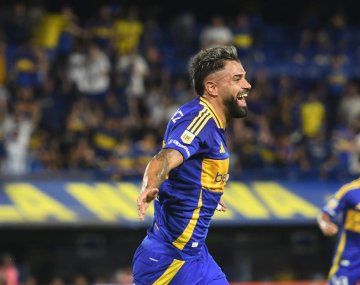 Milton Giménez, jugador de Boca.
