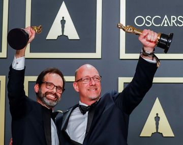 Andrew Buckland le dedicó el premio a su familia en la Argentina