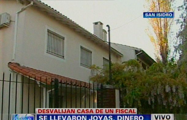 Asaltaron y desvalijaron la casa de un fiscal antisecuestros