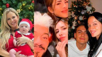 los famosos celebraron nochebuena y navidad en familia: las imagenes los famosos celebraron nochebuena y navidad en familia: las imagenes