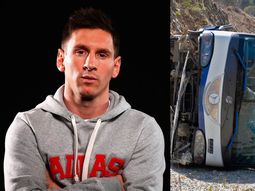 el mensaje de lionel messi tras el accidente del plantel de huracan el mensaje de lionel messi tras el accidente del plantel de huracan