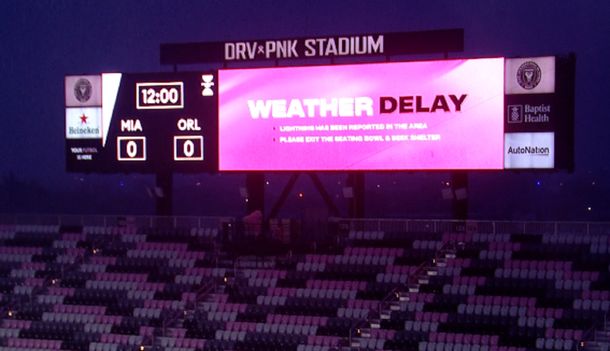 Por qué se postergó el partido de Inter Miami con Lionel Messi