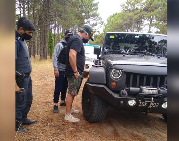 El empresario fue detenido en Pinamar acusado de abuso sexual con acceso carnal. Foto: Pampa Monaco @pampamonaco