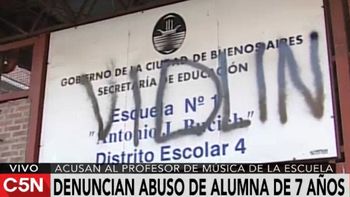 detuvieron a un profesor de musica por el supuesto abuso de una nena