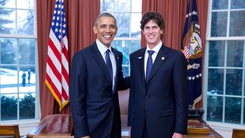 lousteau fue recibido por obama en la casa blanca lousteau fue recibido por obama en la casa blanca