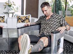 muy fachero: el look de lionel messi en la entrevista con migue granados muy fachero: el look de lionel messi en la entrevista con migue granados