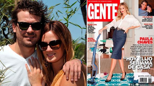 Pedro habló sobre la tapa de Gente