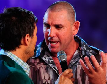 Marcelo Tinelli bajó a la Mole Moli del Bailando 2017