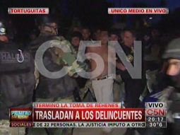 termino la toma de rehenes tras seis horas de tension termino la toma de rehenes tras seis horas de tension