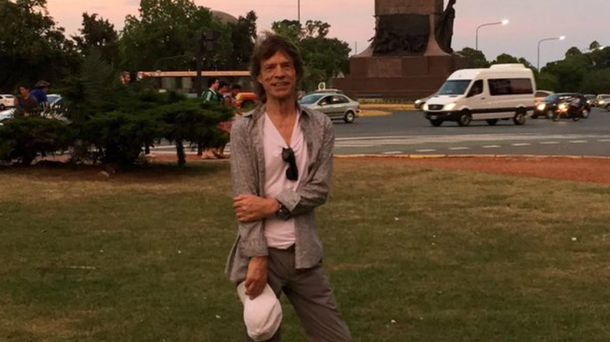 El paseo de Mick Jagger por Palermo en medio de la fiebre Stone