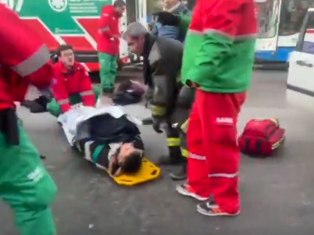 El choque ocurrió en Avenida Coronel Esteban Bonorino y Avenida Perito Moreno