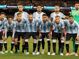 El equipo que jugó el amistoso ante Brasil en el debut de Sampaoli