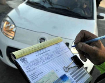 Multas de tránsito: la infracción de hasta $1.500.000 por incumplir una norma