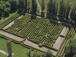 El sorprendente destino con un laberinto imperdible