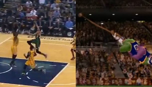 El griego se vistió de Jordan por un rato