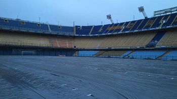 asi cuida boca el cesped de la bombonera para el superclasico asi cuida boca el cesped de la bombonera para el superclasico