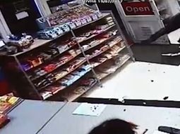 Un ladrón se llevó una sorpresa al entrar a robar a una tienda Un ladrón se llevó una sorpresa al entrar a robar a una tienda