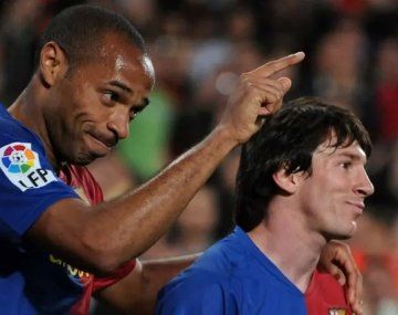 Thierry Henry defendió a Lionel Messi en el conflicto con PSG