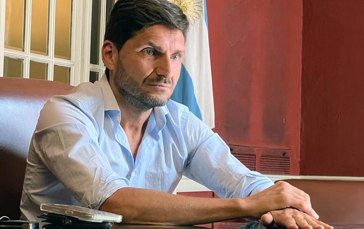Gobernador Maximiliano Pullaro. Gobernador Maximiliano Pullaro.