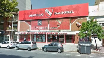 La sede porteña de Independiente La sede porteña de Independiente