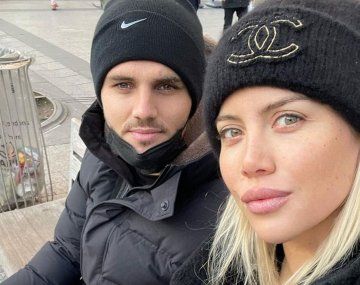 Mauro Icardi y Wanda Nara