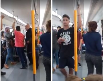 Un empleado del tren Mitre quiso bajar a dos chicas por besarse
