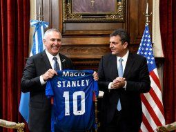 Sergio Massa recibió en el Congreso al embajador de Estados Unidos