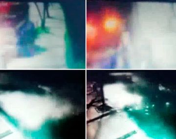 Así fue el choque del camión que embistió un auto en Villa Real