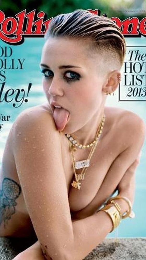Miley Cyrus desnuda para la tapa de una revista
