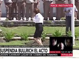Bullrich suspendió un acto oficial y viaja a Santa Fe