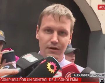 Embajada rusa califica al test de alcoholemia como una violación al derecho internacional