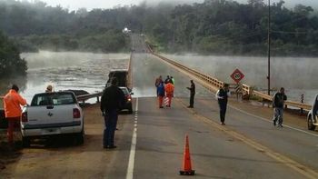 ya hay rutas anegadas por la crecida del rio parana ya hay rutas anegadas por la crecida del rio parana