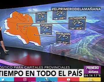 Pronóstico del tiempo del viernes 9 de diciembre de 2016