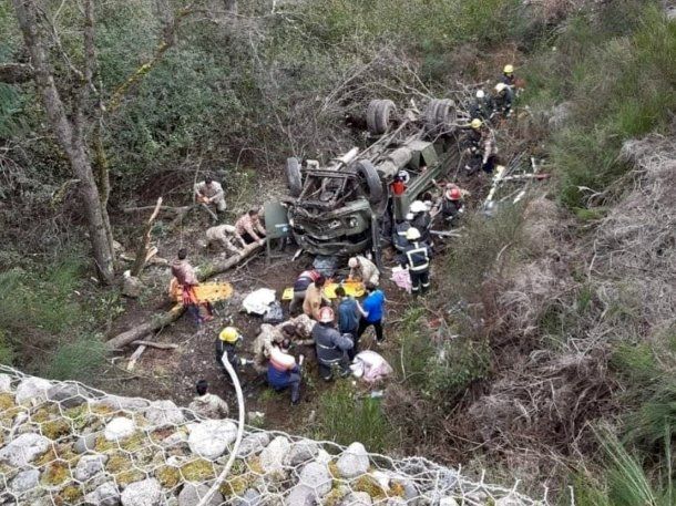 Tragedia en San Martín de los Andes: investigan si el camión del Ejército tuvo una falla mecánica