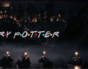 ¿Qué pasa si se mezcla Friends y Harry Potter?